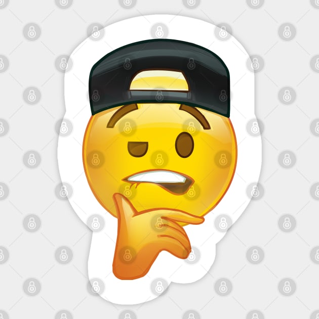 バーゲンで - Emoji Fuckboy - Emoji boy Fuck Sticker TeePublic | 帽子